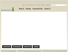 Tablet Screenshot of monsanto-ag.co.uk